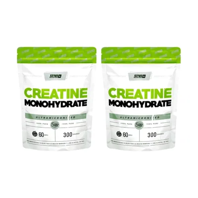 Creatina Monohidrato Doypack 300g Varios Sabores Star Nutrition x2 Unidades