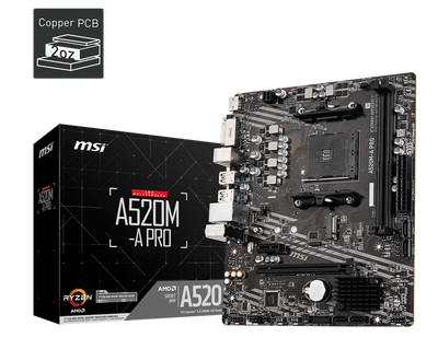Mother A520M-A Pro - MSI