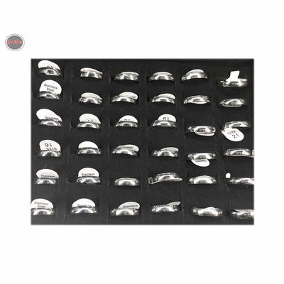 CAJA x36 PLANA 8MM ALIANZA GRUESA ANILLO