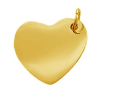 Corazon 1,7mm dorado