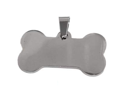 Hueso identificación 42x24mm