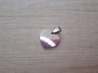 Medalla corazon 30mm premium