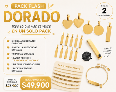 Pack flash DORADO