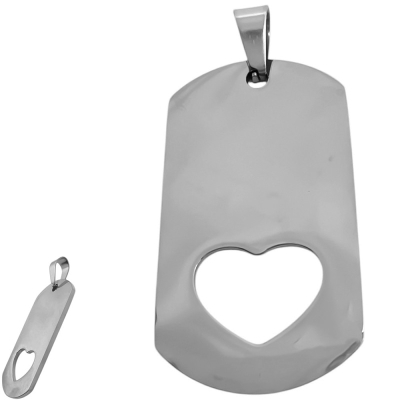 chapa con corazon premium