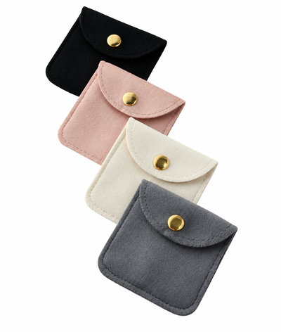 Bolsita regalo terciopelo boton x10