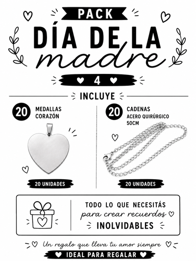PACK 4 DÍA DE LA MADRE