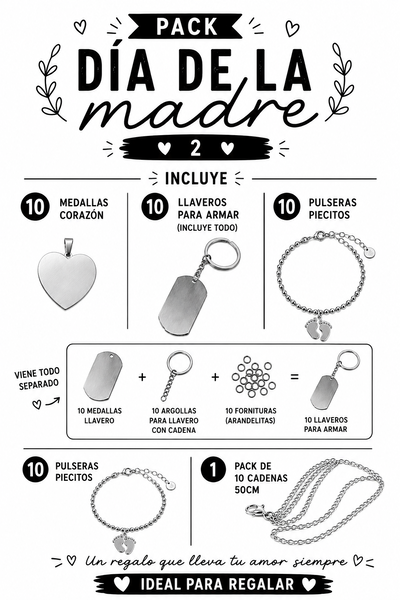 PACK 2 DÍA DE LA MADRE