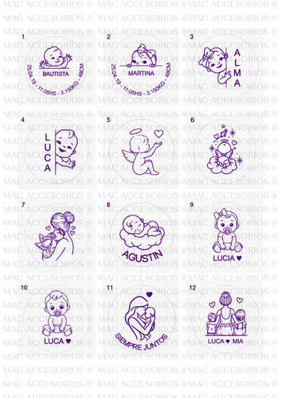 Pack Día de la Madre | 50 Plantillas Editables para LightBurn
