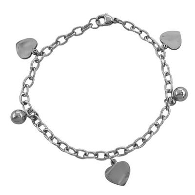 Pulsera 3 corazones 