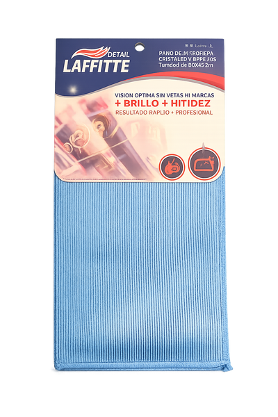 Paño de Microfibra para Cristales y Espejos – Laffitte Detail