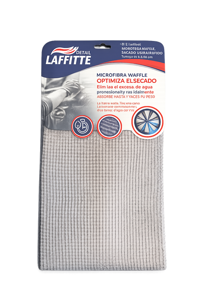 Paño de Microfibra Tipo Waffle – Laffitte Detail