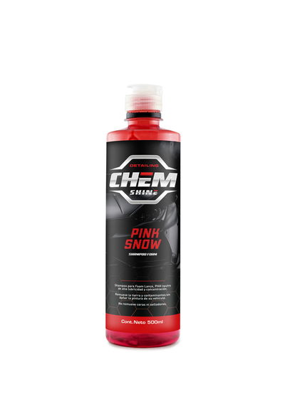 Shampoo Foam Pink Snow Chem Shine 500 ml