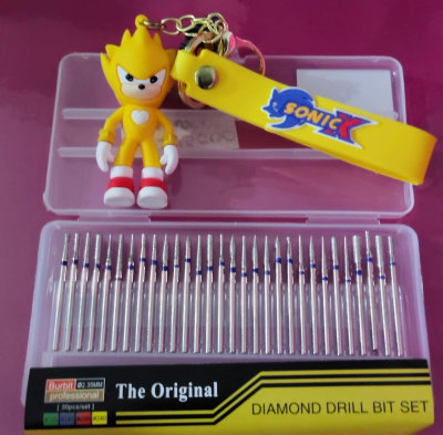 Set de brocas , fresas , flama .... Para tornos 30 unidades.