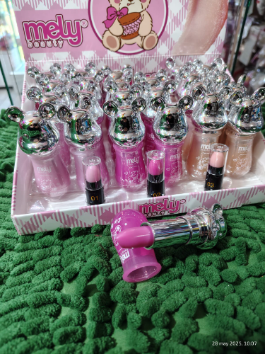 Labial manteca de cacao osito 3 tonos