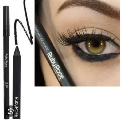 Delineador en lápiz ruby rose negro