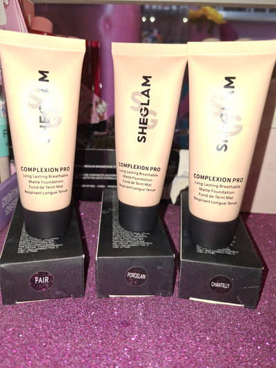 Base sheglam 3 tonos!