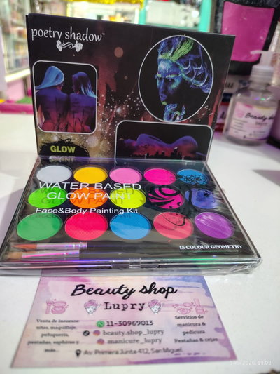 Maquillaje artístico paleta profesional 