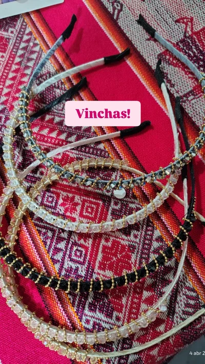 Vinchas con strass