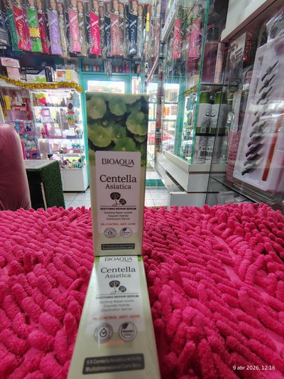 Centella asiática control anti acné