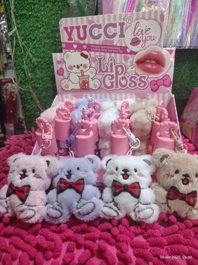 Lips Gloss & koala llavero  