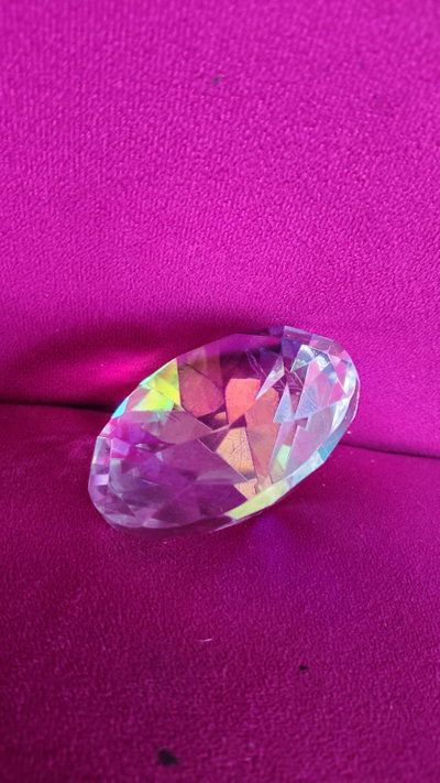 Diamante mediano tornasolado
