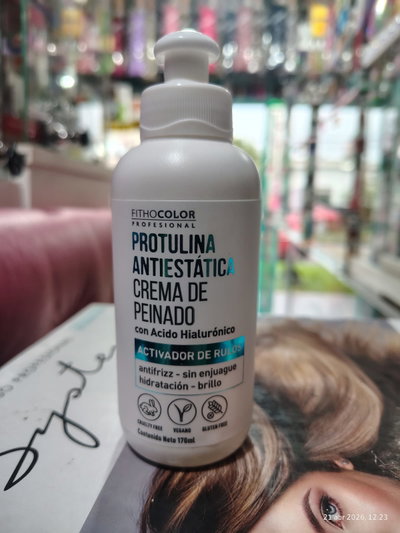 Nuevo ingreso Fithocolor crema para activar rulos sin enjuague 170ml 