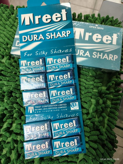 Filos de navaja TREET 5 hojas