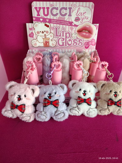Labiales gloss peluche ositos