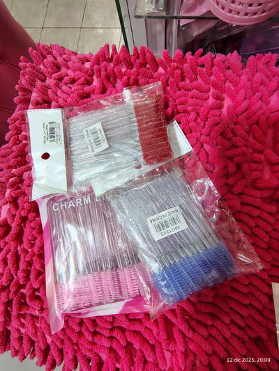 Cepillos de pestañas desechables 100 u.