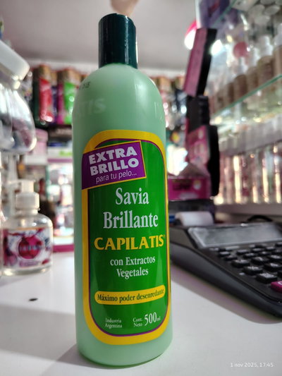 Capilatis Savia Brillante, una crema de tratamiento capilar de 500 ml