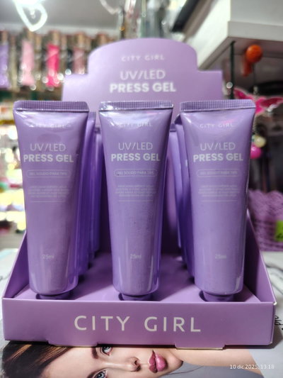 Press gel City girl