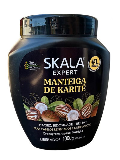 Skala para nutrir profundamente cabellos secos y quebradizos, aportando brillo y sedosidad
