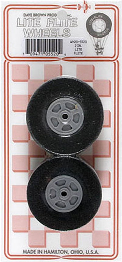 Ruedas de Espuma Dave Brown x2 Unidades – 38 mm y 44 mm
