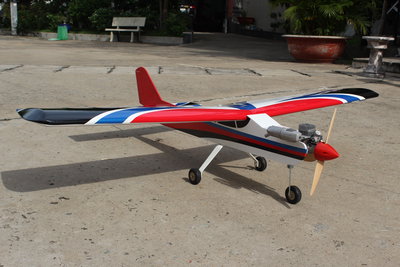 Avión RC Boomerang V2 SEA27 1.55m Motor .40–.55 2T / .52 4T