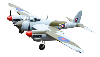 Avión RC DH Mosquito SEA285 Bimotor 2.03m Tren Retráctil