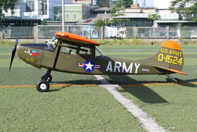 Cessna L19 Bird Dog SEA378 – Avión RC 2.50m