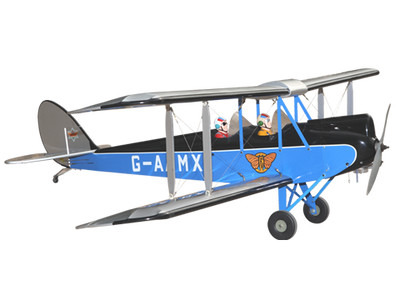 Avión RC DH60 Gipsy Moth SEA169 1.70m Motor 15–20cc / .90–1.10 4T