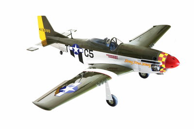 Avión RC P51D Mustang SEA276 1.43m Motor 10cc