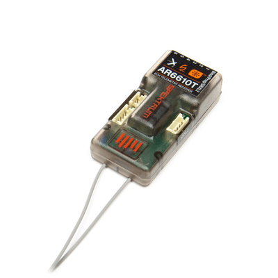 Receptor Spektrum 6610T (SPMAR6610T) – 6 Canales Telemetría