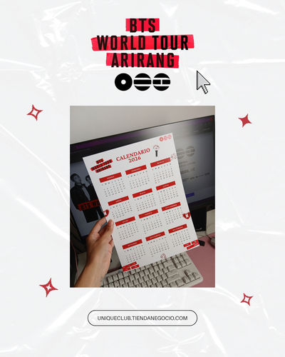Calendario 2026 - BTS