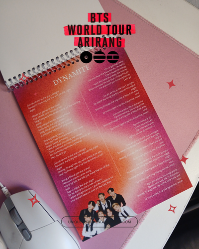 Libreta Lyrics - Arirang tour