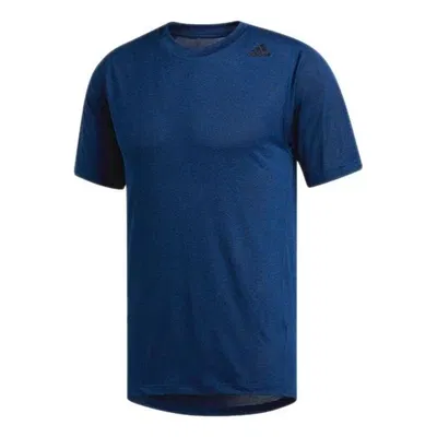 REMERA adidas Round Neck Short Sleeve Blue