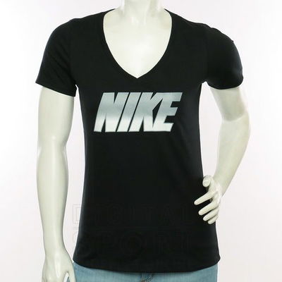 REMERA NIKE BASIC VNECK BLOCK 804113010
