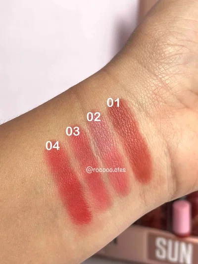 Rubor Sun kisser TEI dupe Maybelline