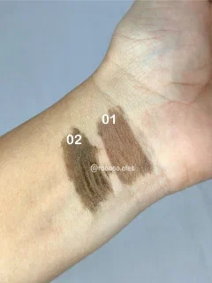 Gel de cejas / mascara de pestañas marrón Pink 21