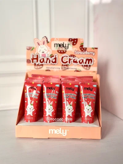 Crema para manos frutilla Mely