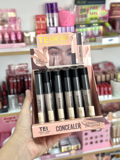 Corrector de ojeras tapa negra - TEI
