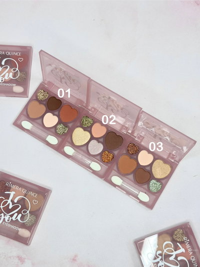 Sombra x6 colores con aplicador - Rimera quince