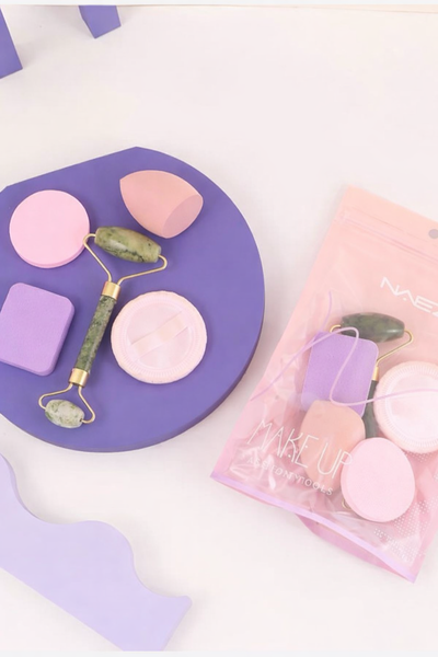 Kit de esponjas + rodillo de jade - NAEZ
