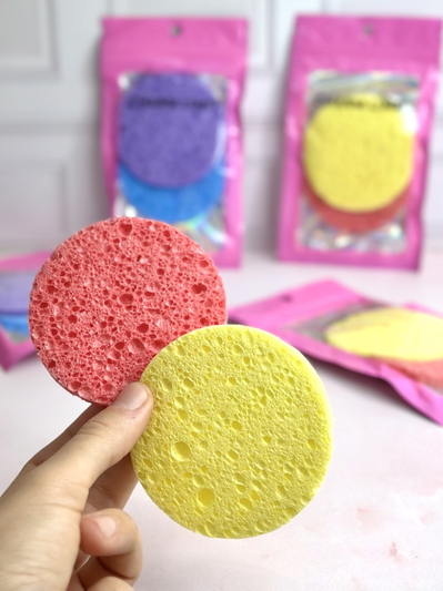 Esponja limpiadora facial x2